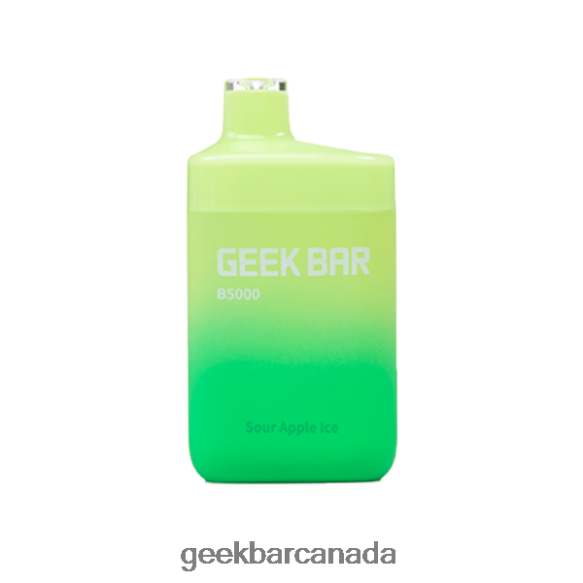 Geek Bar B5000 Disposable - Geek Bar Review T2PT4433 Sour Apple Ice