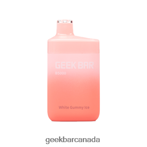 Geek Bar B5000 Disposable - Geek Bar Vape Canada T2PT4440 White Gummy Ice