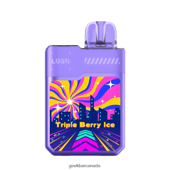 Geek Bar Digiflavor Lush Disposable Vape - Geek Bar Canada T2PT4481 Triple Berry Ice