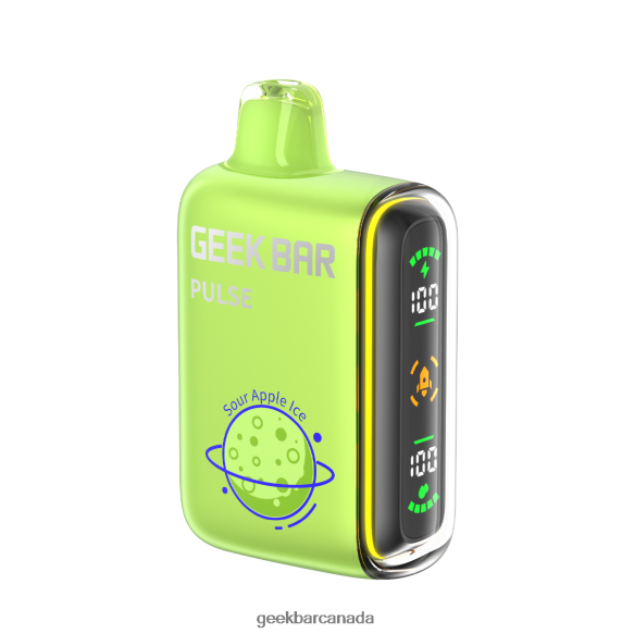 Geek Bar Pulse 15K Disposable Vape - Geek Bar Canada T2PT4461 Sour Apple Ice