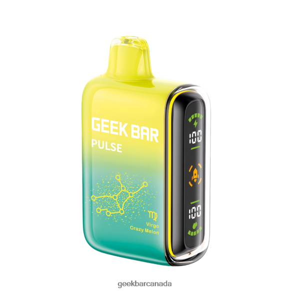 Geek Bar Pulse 15K Disposable Vape - Geek Bar Montreal T2PT4466 Virgo Crazy Melon