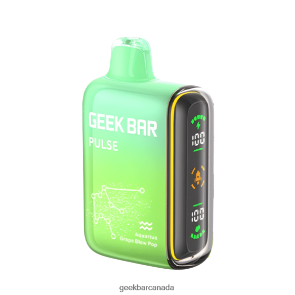 Geek Bar Pulse 15K Disposable Vape - Geek Bar Price T2PT4442 Aquarius Grape Blow Pop