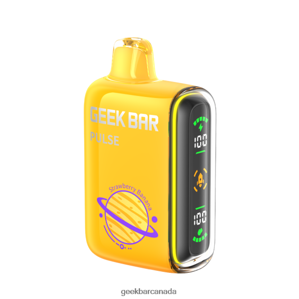 Geek Bar Pulse 15K Disposable Vape - Geek Bar Price T2PT4462 Strawberry Banana