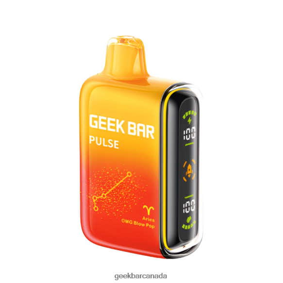 Geek Bar Pulse 15K Disposable Vape - Geek Bar Review T2PT4443 Aries Omg Blow Pop