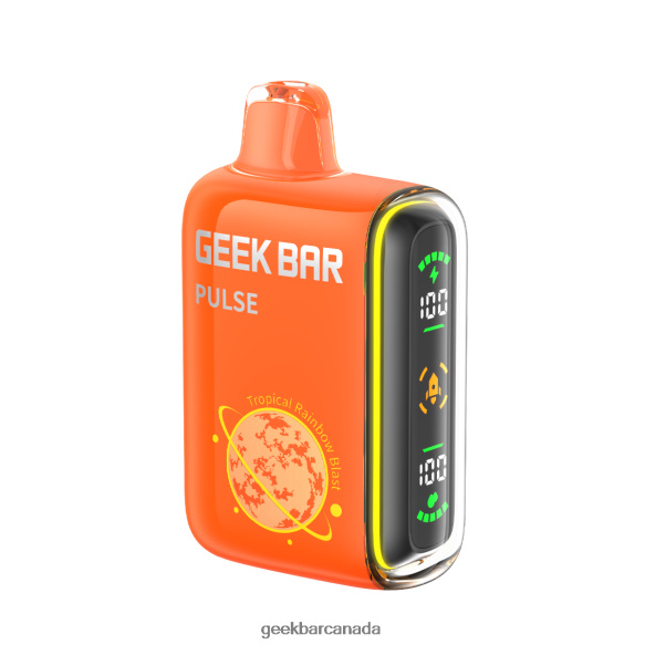 Geek Bar Pulse 15K Disposable Vape - Geek Bar Toronto T2PT4465 Tropical Rainbow Blast