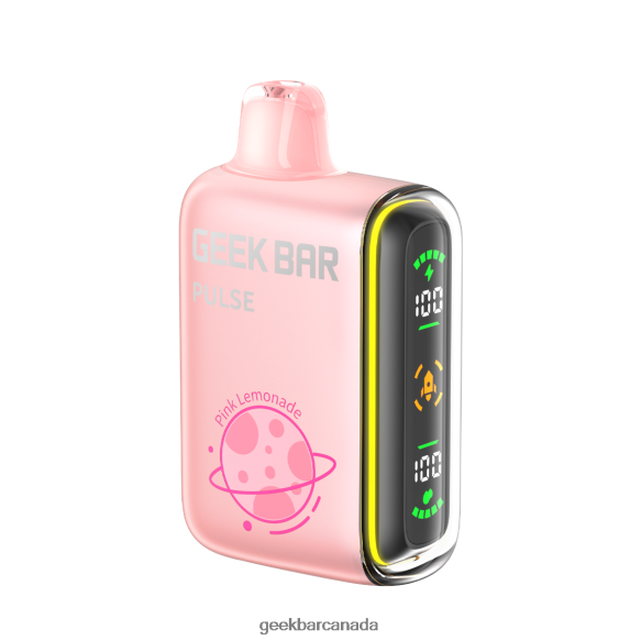 Geek Bar Pulse 15K Disposable Vape - Geek Bar Vape Montreal T2PT4457 Pink Lemonade