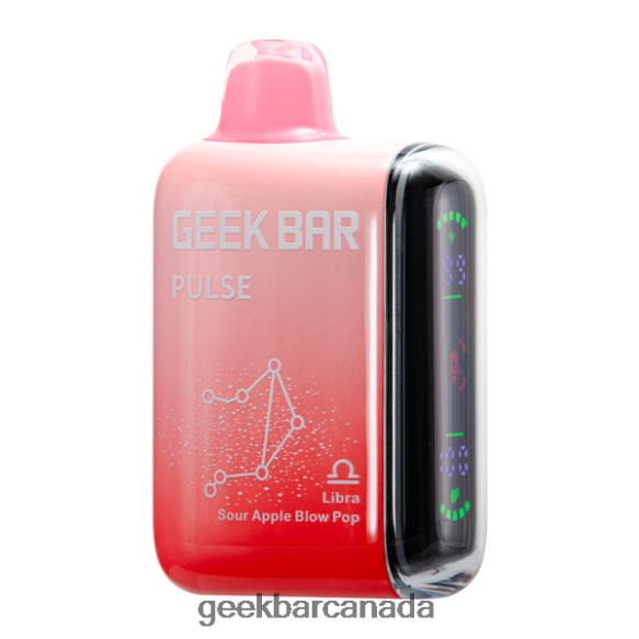 Geek Bar Pulse 50mg - Geek Bar Montreal T2PT446 Sour Apple Pop