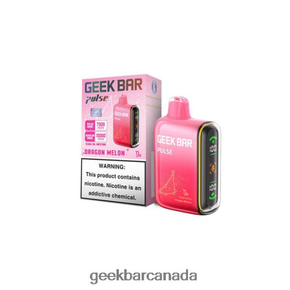 Geek Bar Pulse Disposable - Geek Bar Review T2PT4413 Dragon Melon