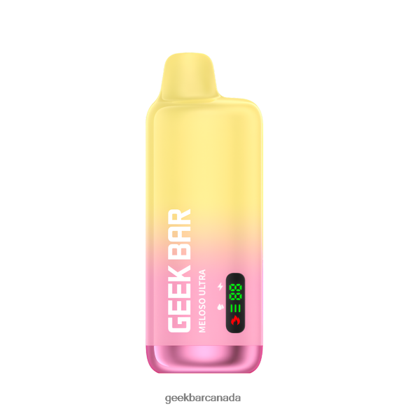 Geek Bar Meloso Ultra Disposable Vape - Geek Bar Montreal T2PT44106 Strawberry Bubble Ice